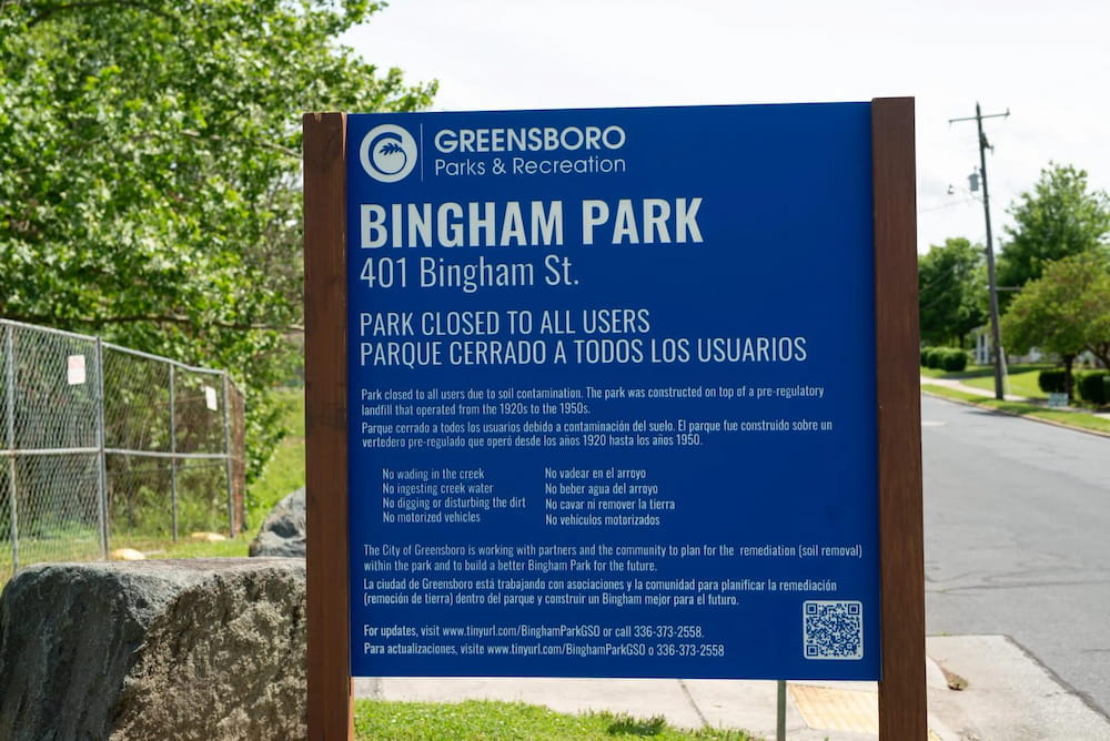 Residentes de Greensboro muestran apoyo cauteloso al plan de recuperación de Bingham Park Bingham Park